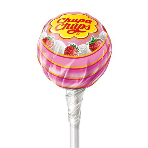 chupa chups strawberry and cream.